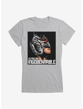 Masked Republic Legends Of Lucha Libre La Faccion Ingobernable Dragon Lee Girls T-Shirt, HEATHER, hi-res