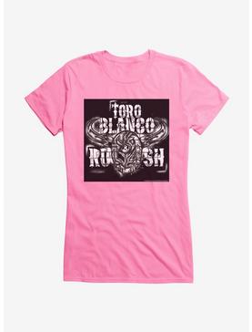 Masked Republic Legends Of Lucha Libre Toro Blanco Rush Girls T-Shirt, CHARITY PINK, hi-res