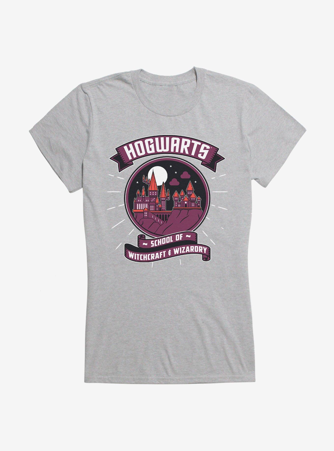 Harry Potter Hogwarts Patch Art Girls T-Shirt, , hi-res