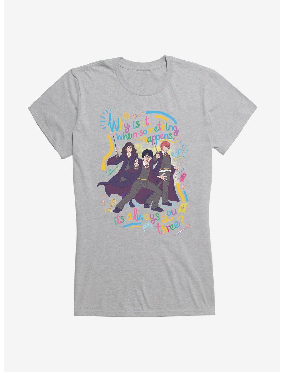 Harry Potter It's Always You Three Doodle Art Girls T-Shirt, , hi-res