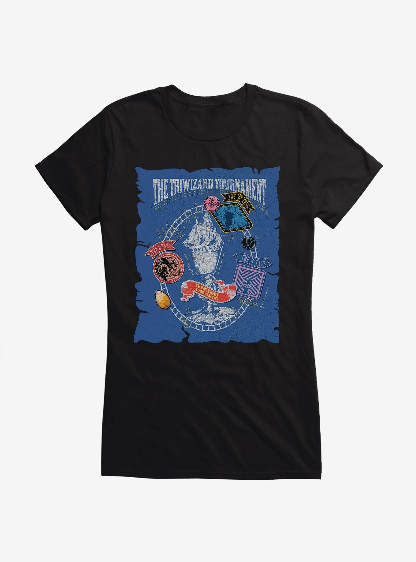 Harry Potter The Triwizard Tournament Map Girls T-Shirt