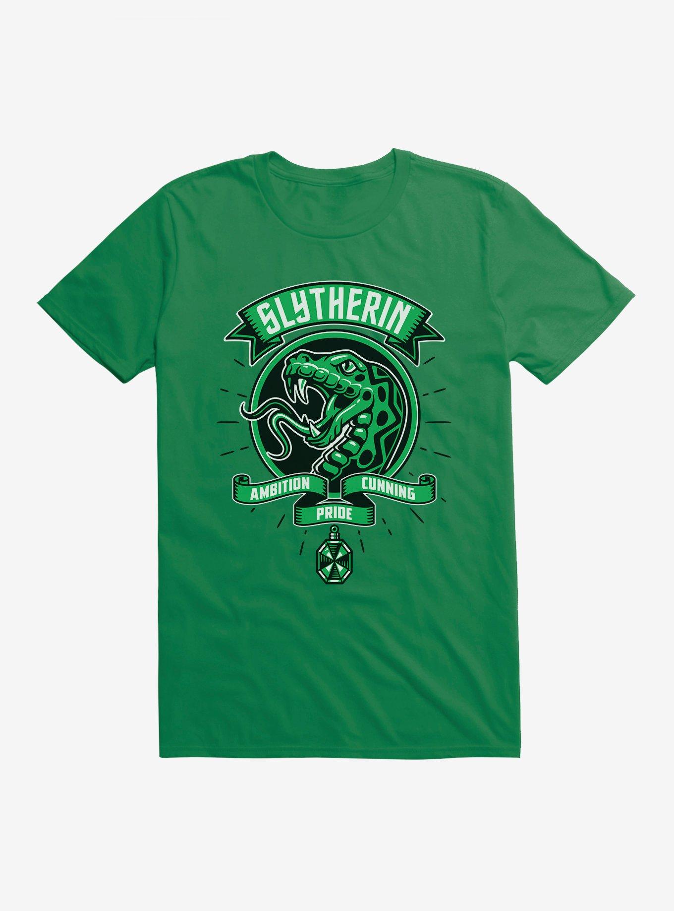 Harry Potter Slytherin House Patch Art T-Shirt | Hot Topic