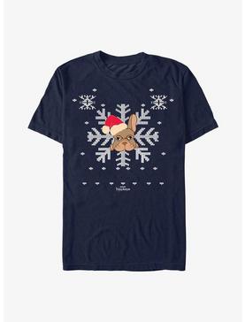 Marvel Hawkeye Dog Christmas Sweater Print T-Shirt, , hi-res