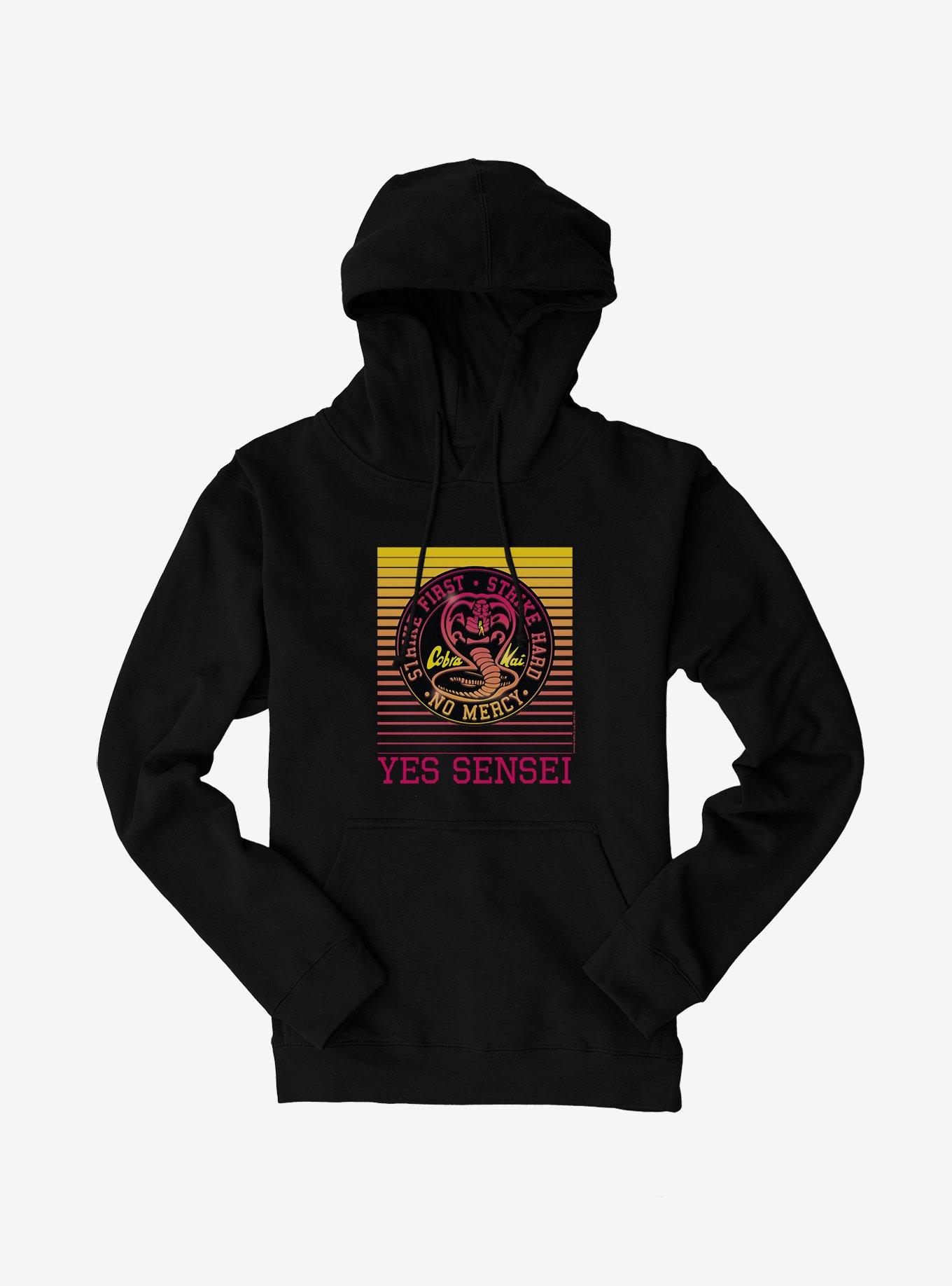 Cobra Kai Yes Sensei Hoodie BoxLunch