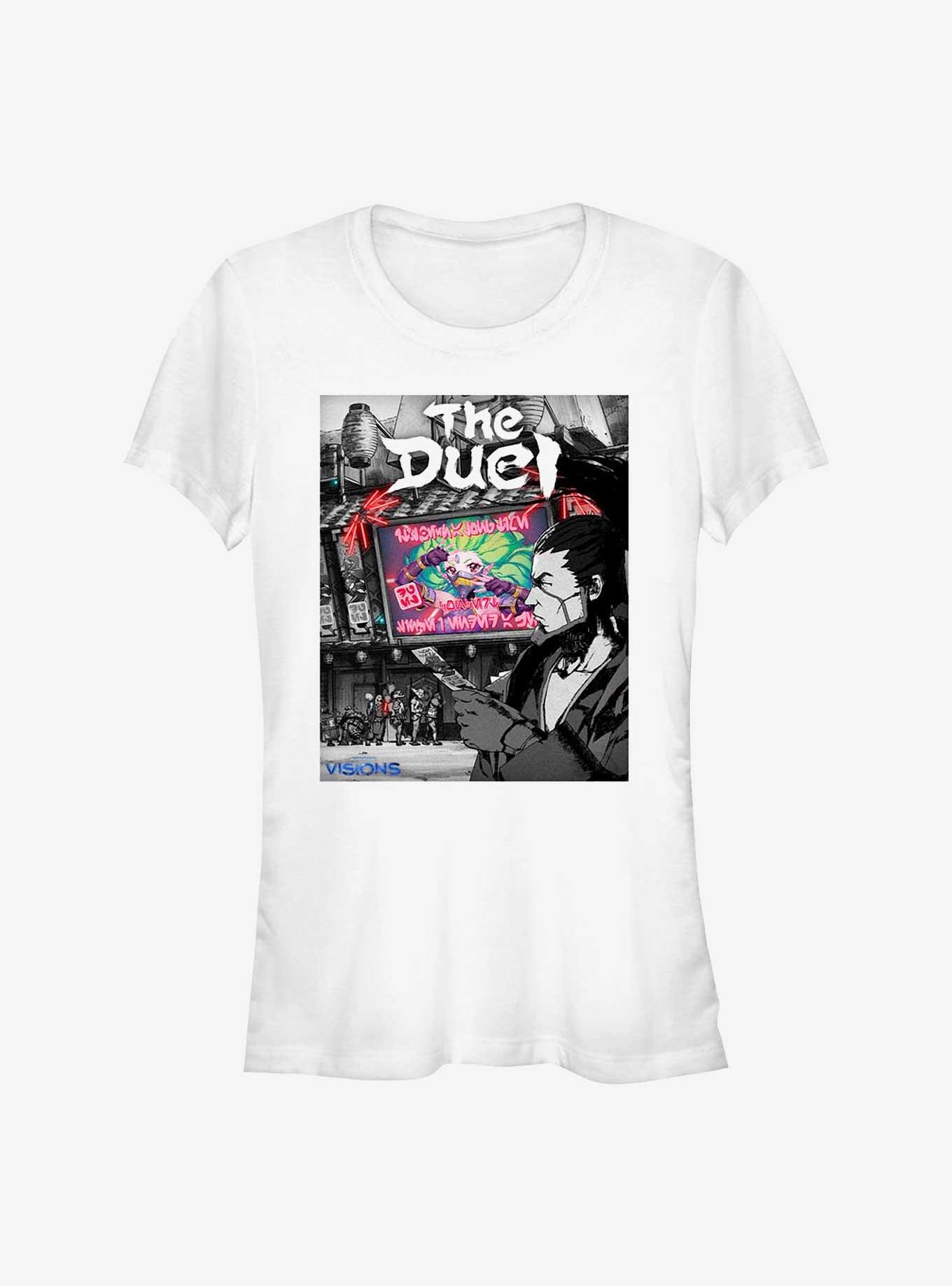 Star Wars: Visions The Duel Girls T-Shirt, WHITE, hi-res