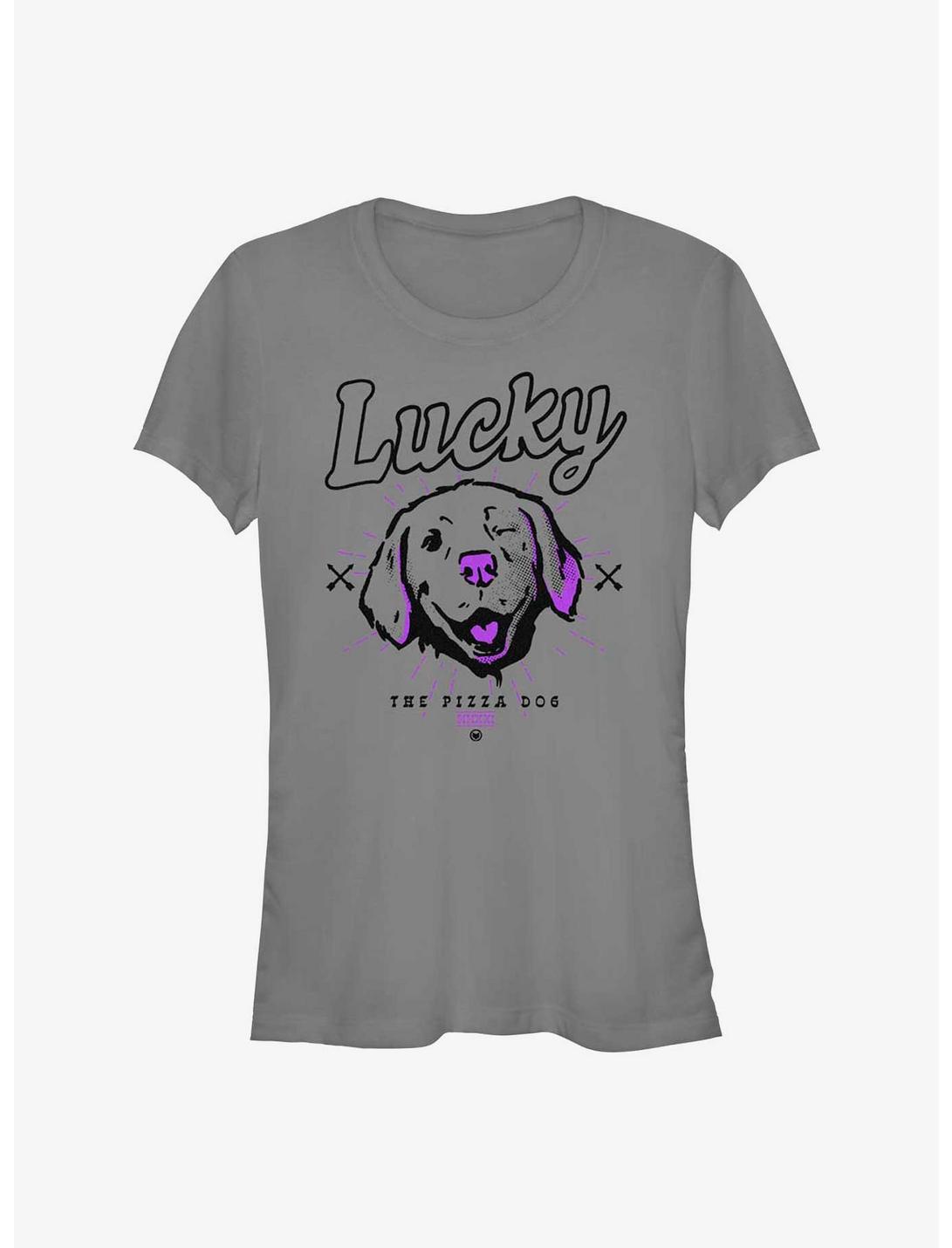 Marvel Hawkeye Lucky Craft Girls T-Shirt, CHARCOAL, hi-res