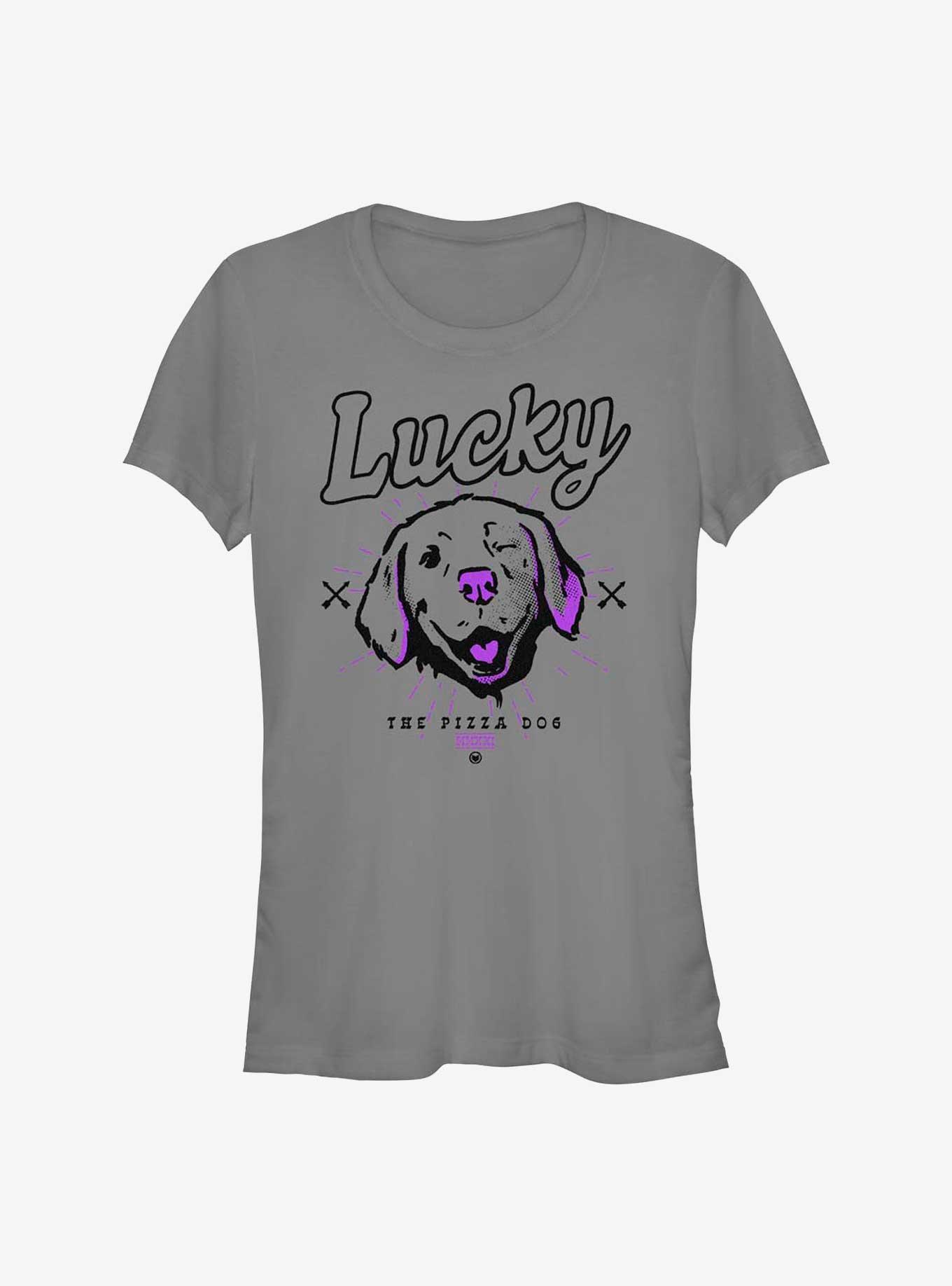 Marvel Hawkeye Lucky Craft Girls T-Shirt, CHARCOAL, hi-res