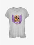 Marvel Hawkeye Pizza Dog Lucky Girls T-Shirt, ATH HTR, hi-res