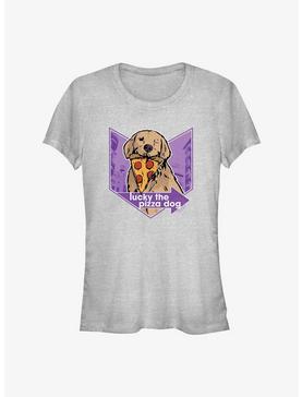 Marvel Hawkeye Pizza Dog Lucky Girls T-Shirt, , hi-res