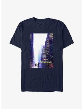 Marvel Hawkeye City Poster T-Shirt, NAVY, hi-res