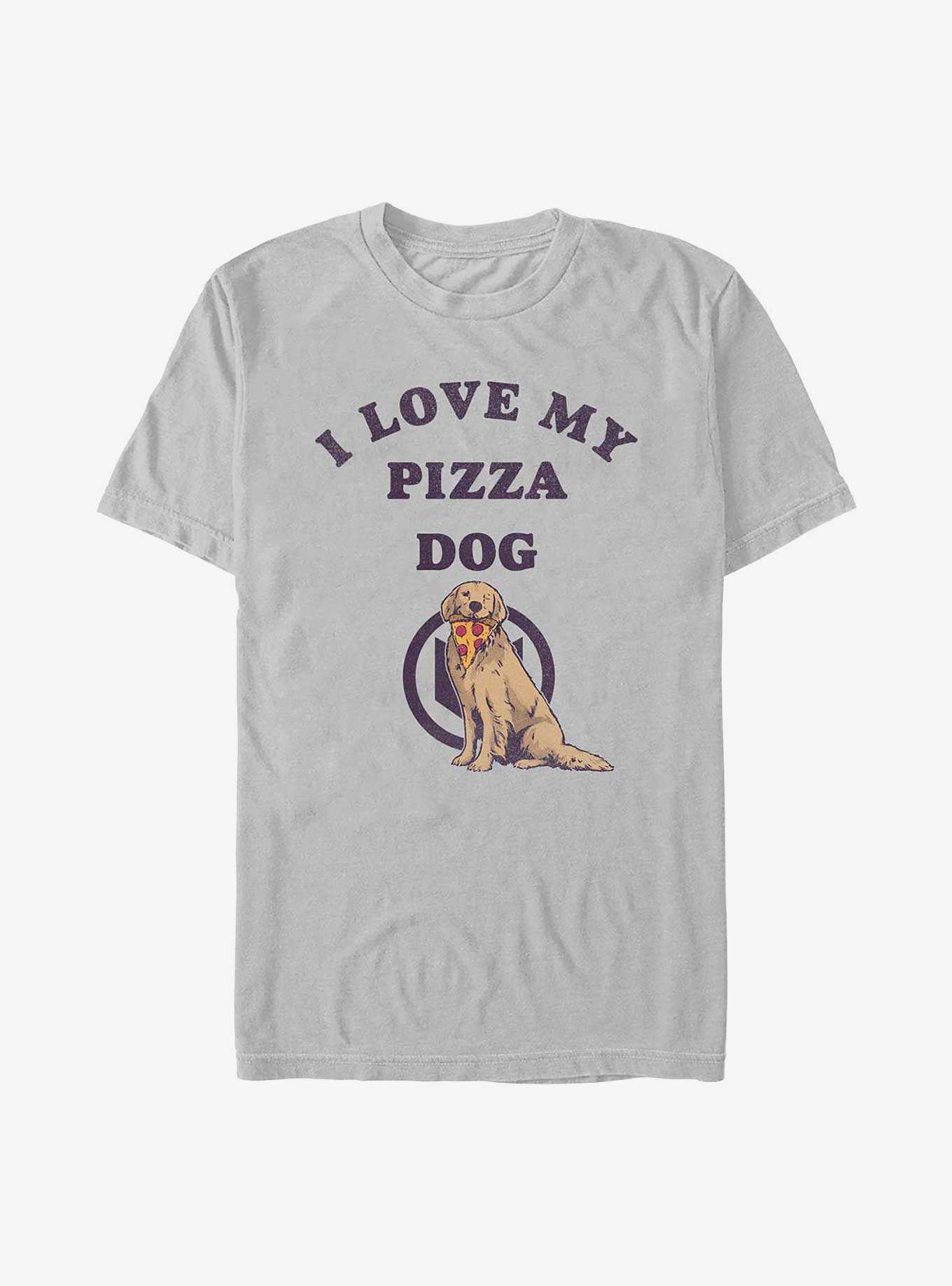 Marvel Hawkeye Love Pizza Dog T-Shirt, , hi-res