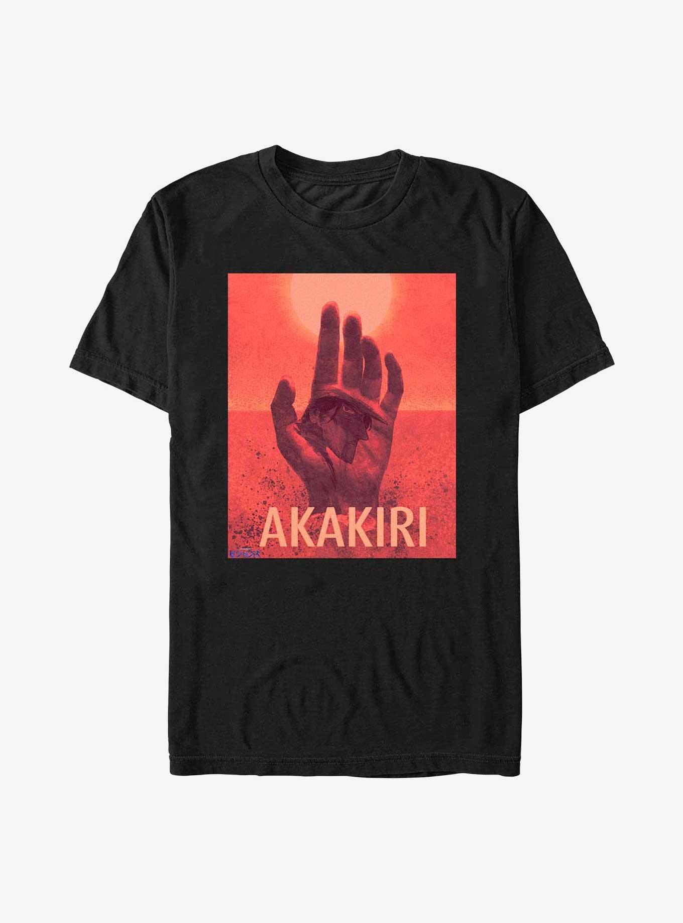 Star Wars: Visions Akakiri T-Shirt, BLACK, hi-res
