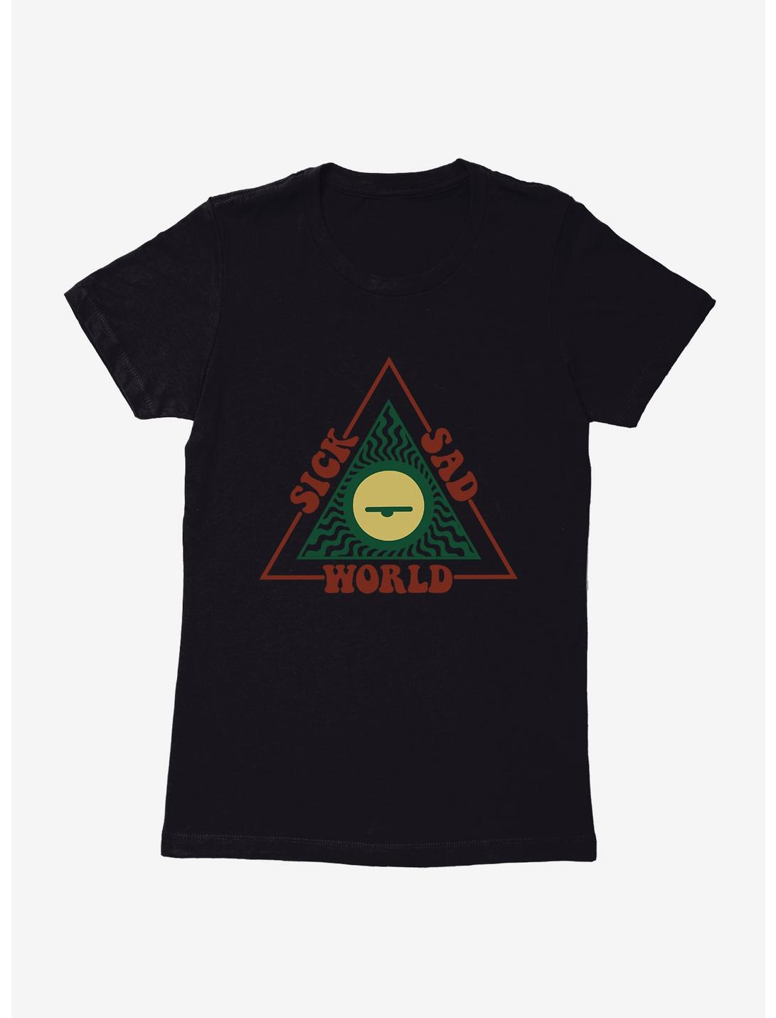Daria Sick Sad World Triangle Logo Womens T-Shirt, , hi-res