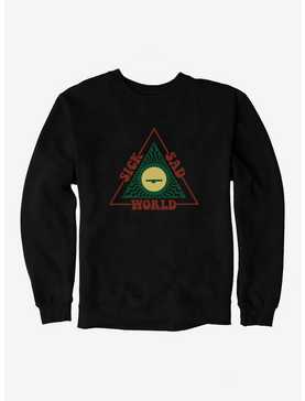 Daria Sick Sad World Triangle Logo Sweatshirt, , hi-res