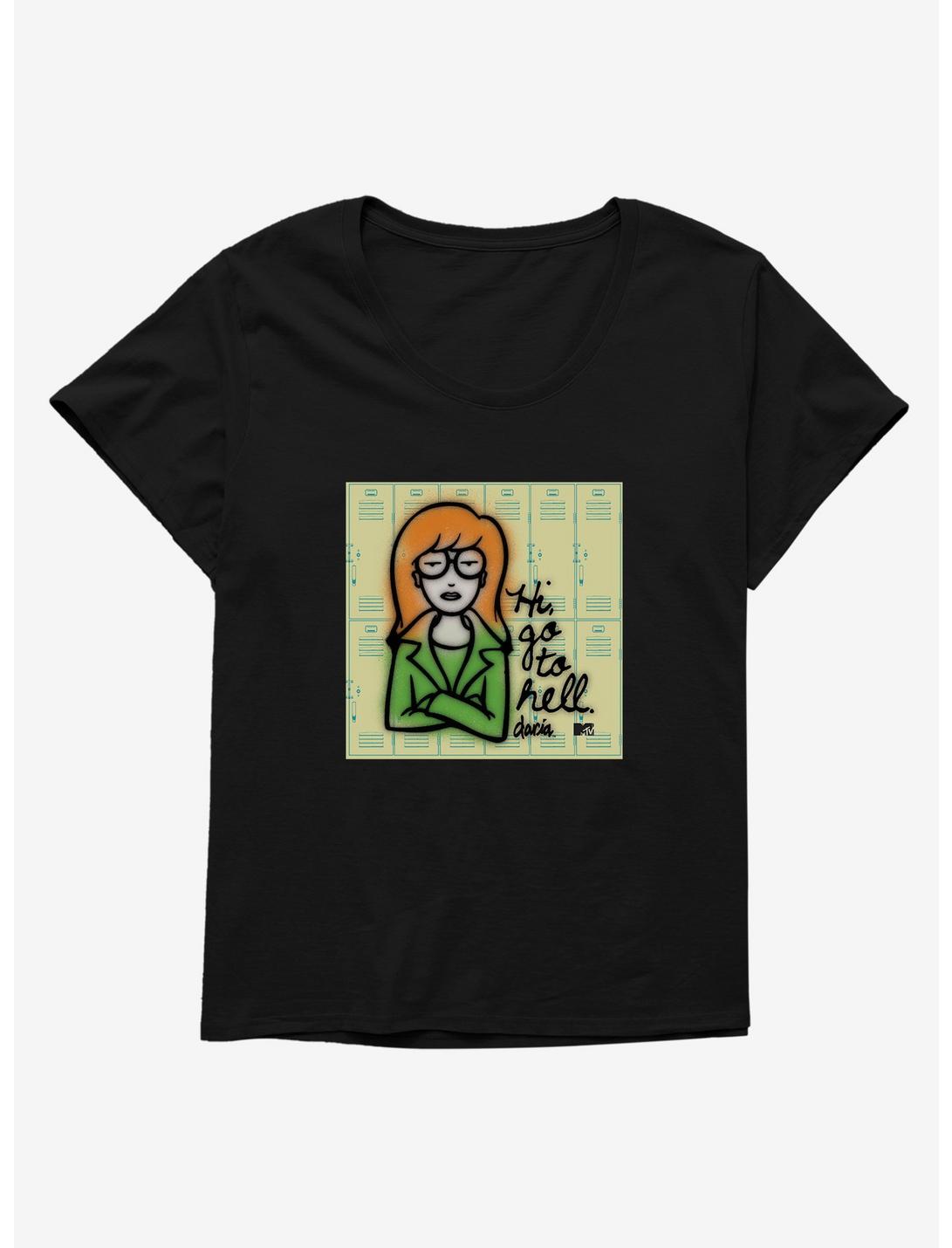 Daria Go To Hell Womens T-Shirt Plus Size, , hi-res