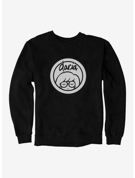Daria Black Classic Logo Sweatshirt, , hi-res