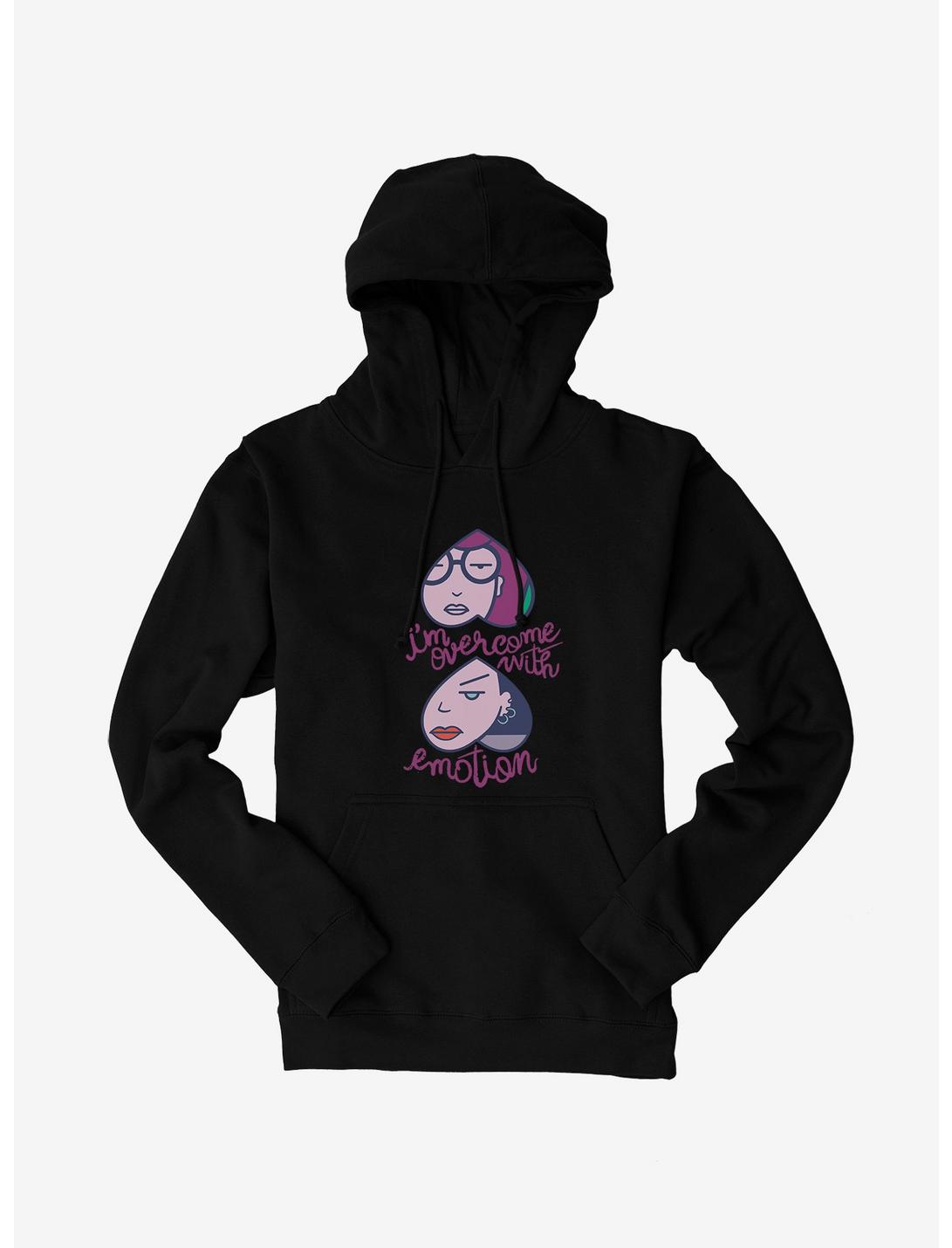 Daria Overcome with Emotion BFF Hearts Hoodie, , hi-res
