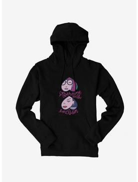 Daria Overcome with Emotion BFF Hearts Hoodie, , hi-res