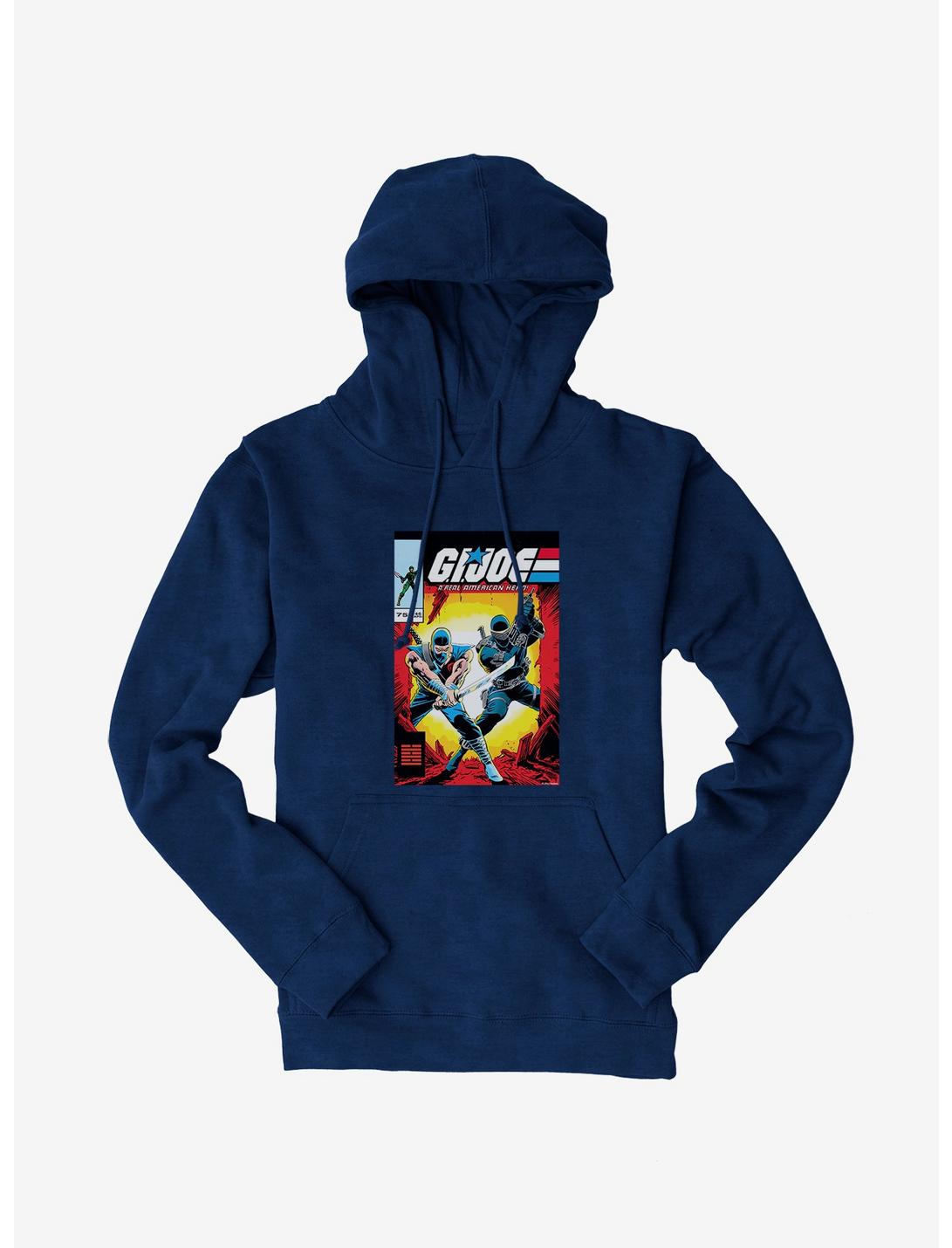 G.I. Joe Who's Who Forty Six Cover Hoodie, NAVY, hi-res