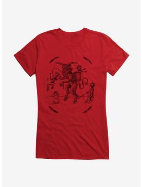 Rick And Morty Krampus Girls T-Shirt, , hi-res