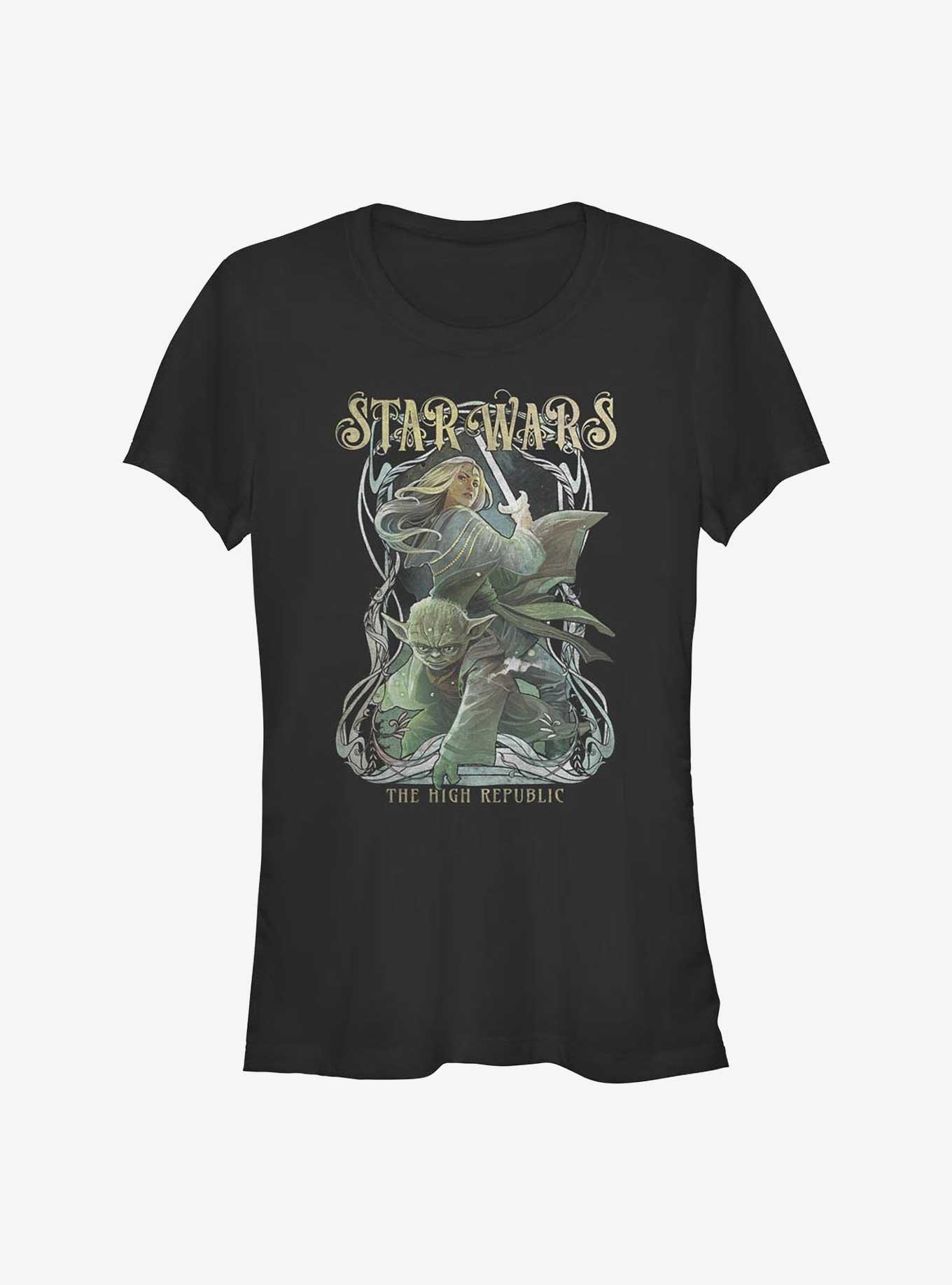 Star Wars: The High Republic Nouveau Poster Girls T-Shirt, , hi-res