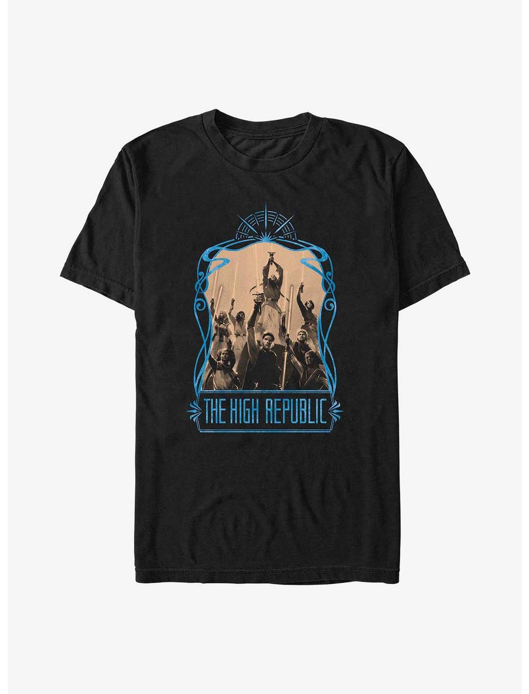 Star Wars: The High Republic Republic Heroes T-Shirt, BLACK, hi-res