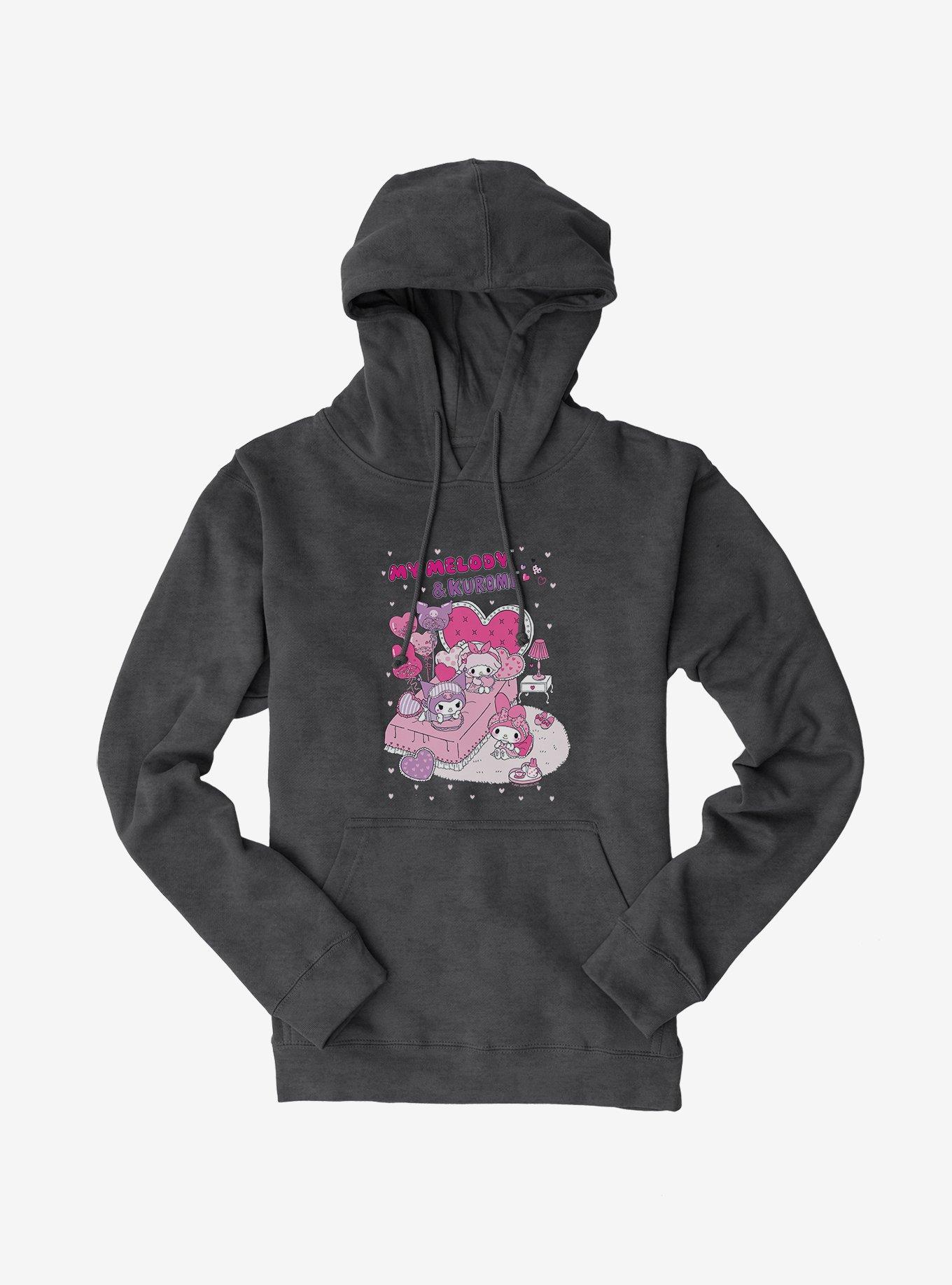 Kuromi and discount my melody hoodie