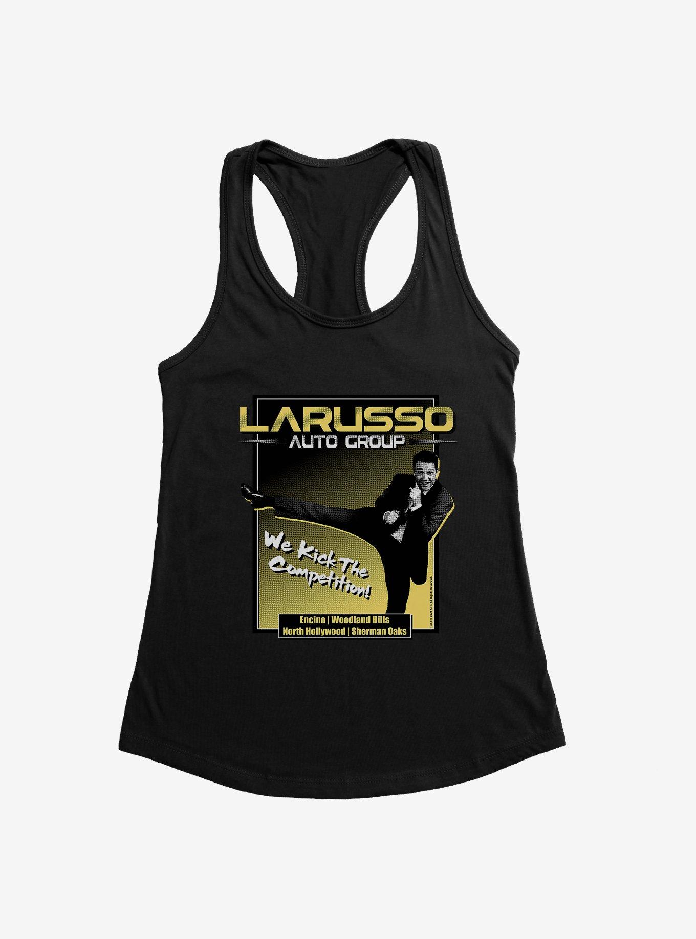 Cobra Kai Larusso Auto Group Girls Tank, BLACK, hi-res