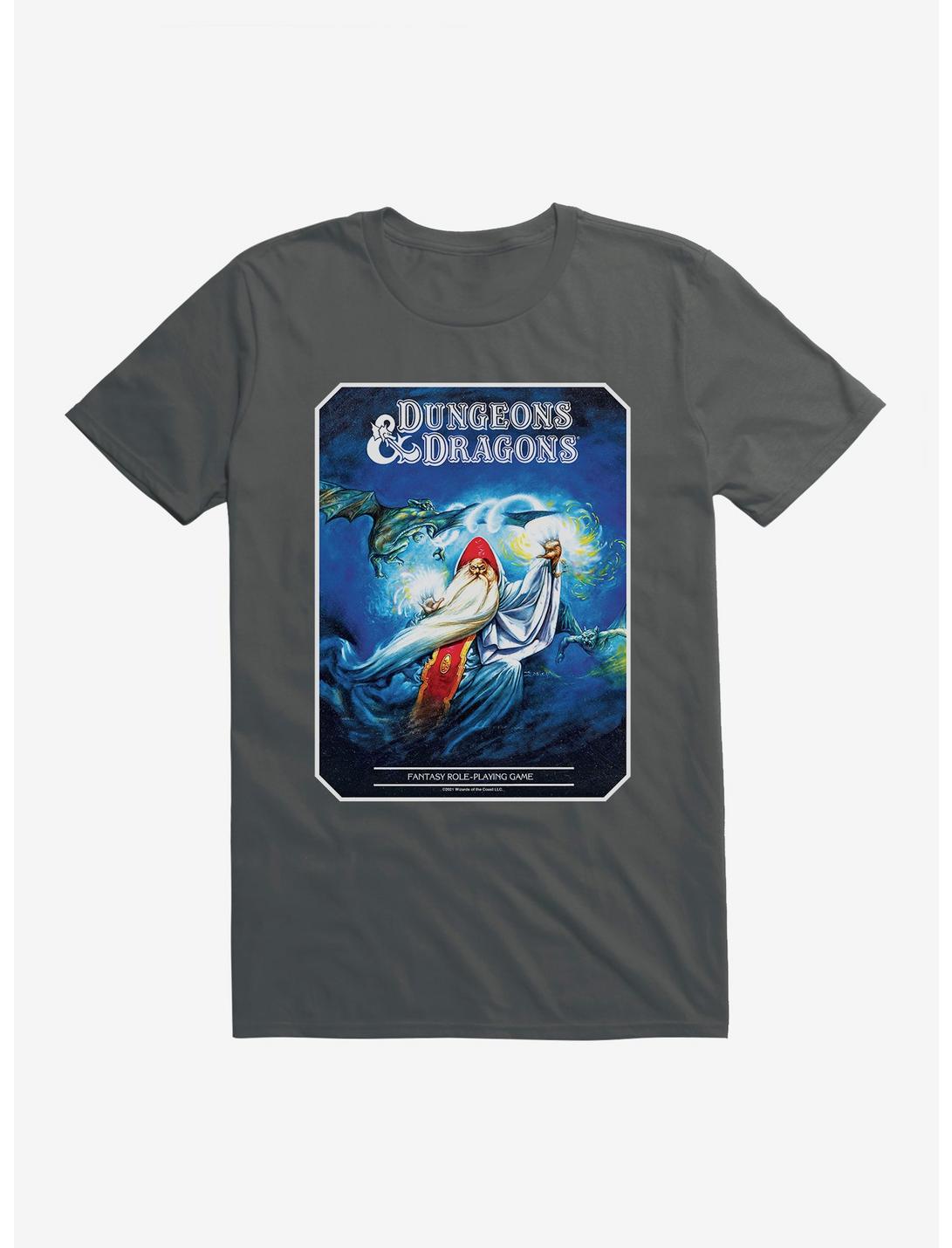 Dungeons & Dragons Vintage Warlock T-Shirt, CHARCOAL, hi-res