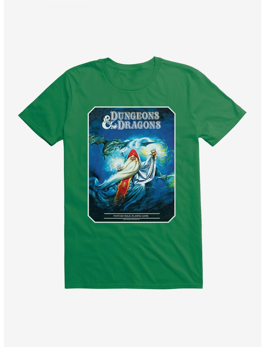 Dungeons & Dragons Vintage Warlock T-Shirt, KELLY GREEN, hi-res