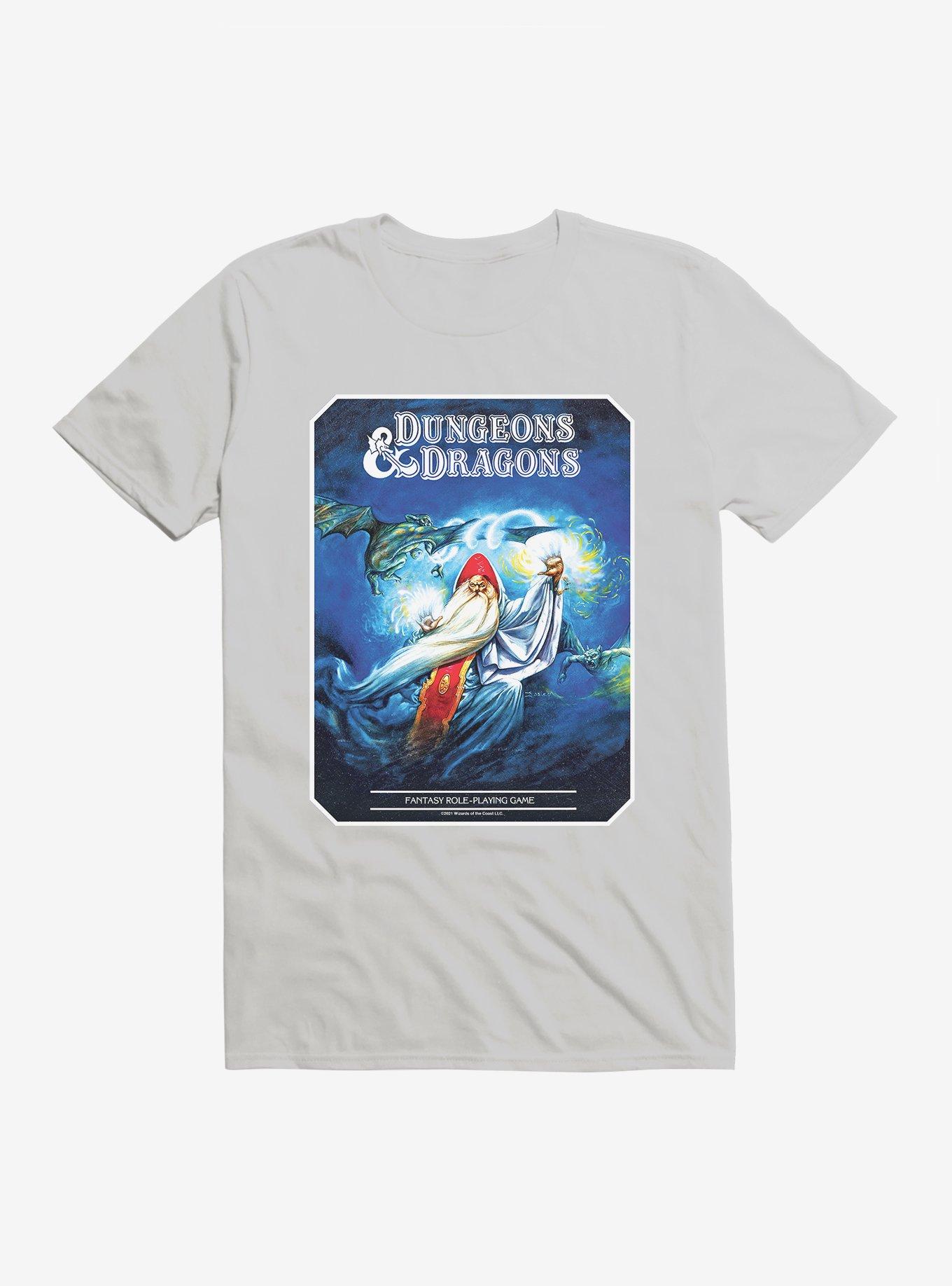 Dungeons & Dragons Vintage Warlock T-Shirt, SILVER, hi-res