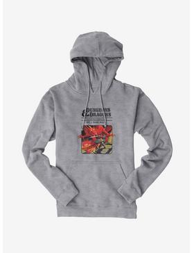 Dungeons & Dragons Vintage Dragon and the Knight Hoodie, HEATHER GREY, hi-res
