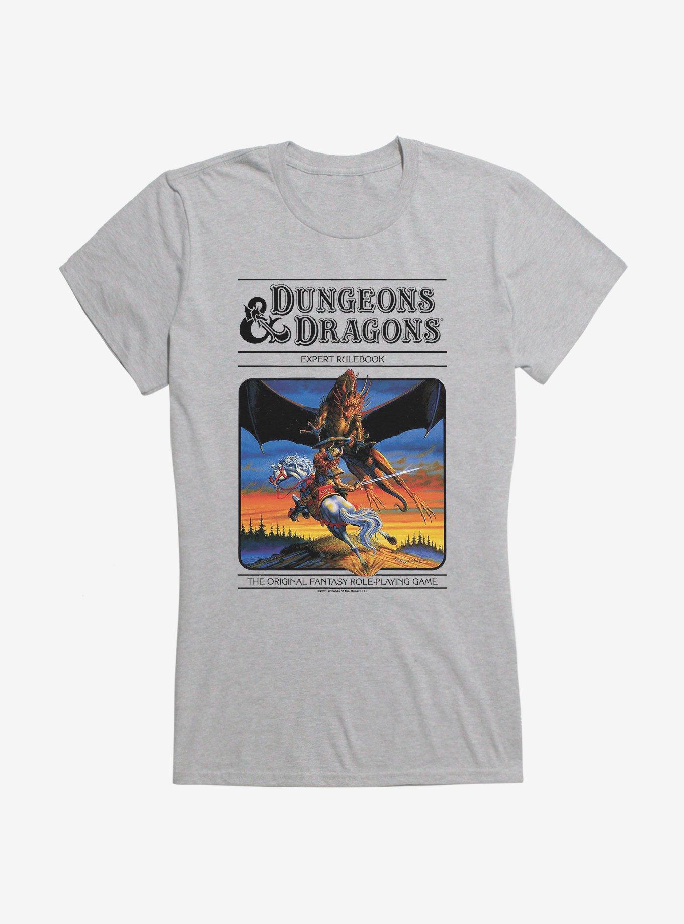 Dungeons & Dragons Vintage Expert Rulebook Girls T-Shirt, , hi-res