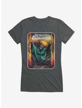Dungeons & Dragons Vintage Sorcerer Girls T-Shirt, CHARCOAL, hi-res