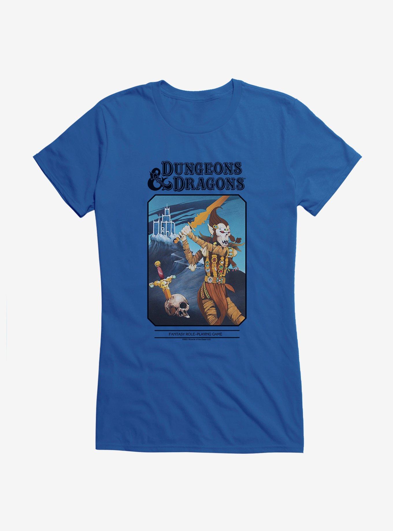 Dungeons & Dragons Vintage Attack or Flee Girls T-Shirt, , hi-res