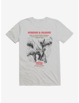 Dungeons & Dragons White Box Dragon and Flames T-Shirt, , hi-res