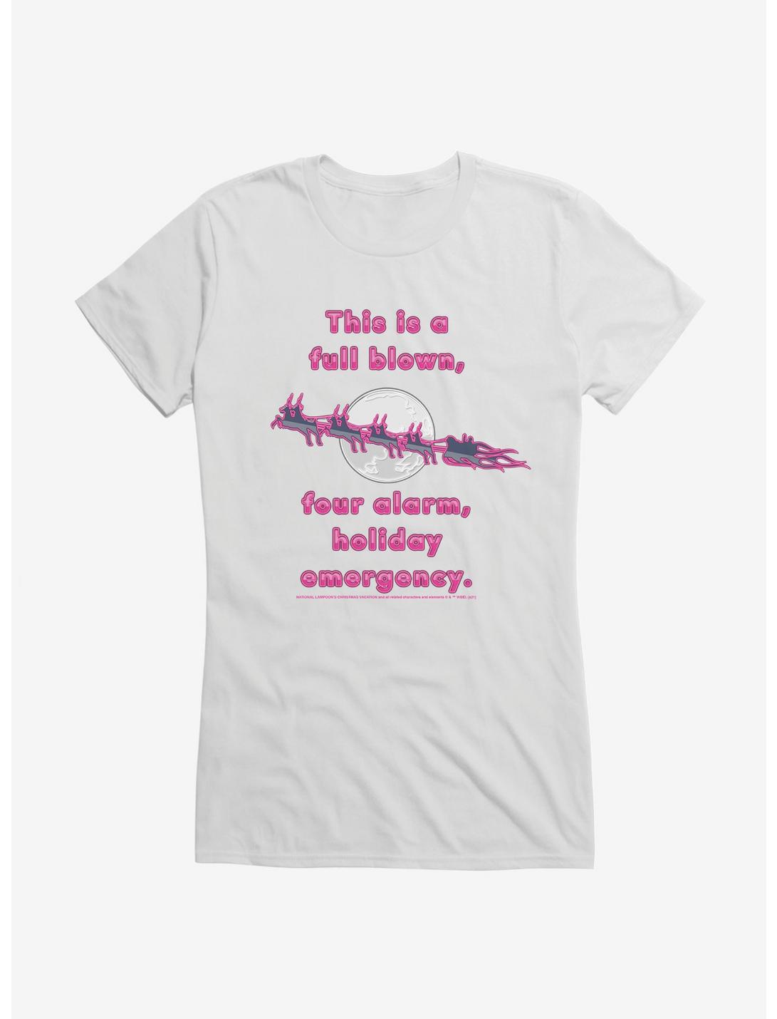 National Lampoon's Christmas Vacation Four Alarm Holiday Emergency Girls T-Shirt, , hi-res