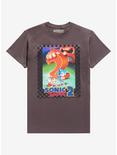 Sonic The Hedgehog 2 Game Cover T-Shirt, BLACK, hi-res