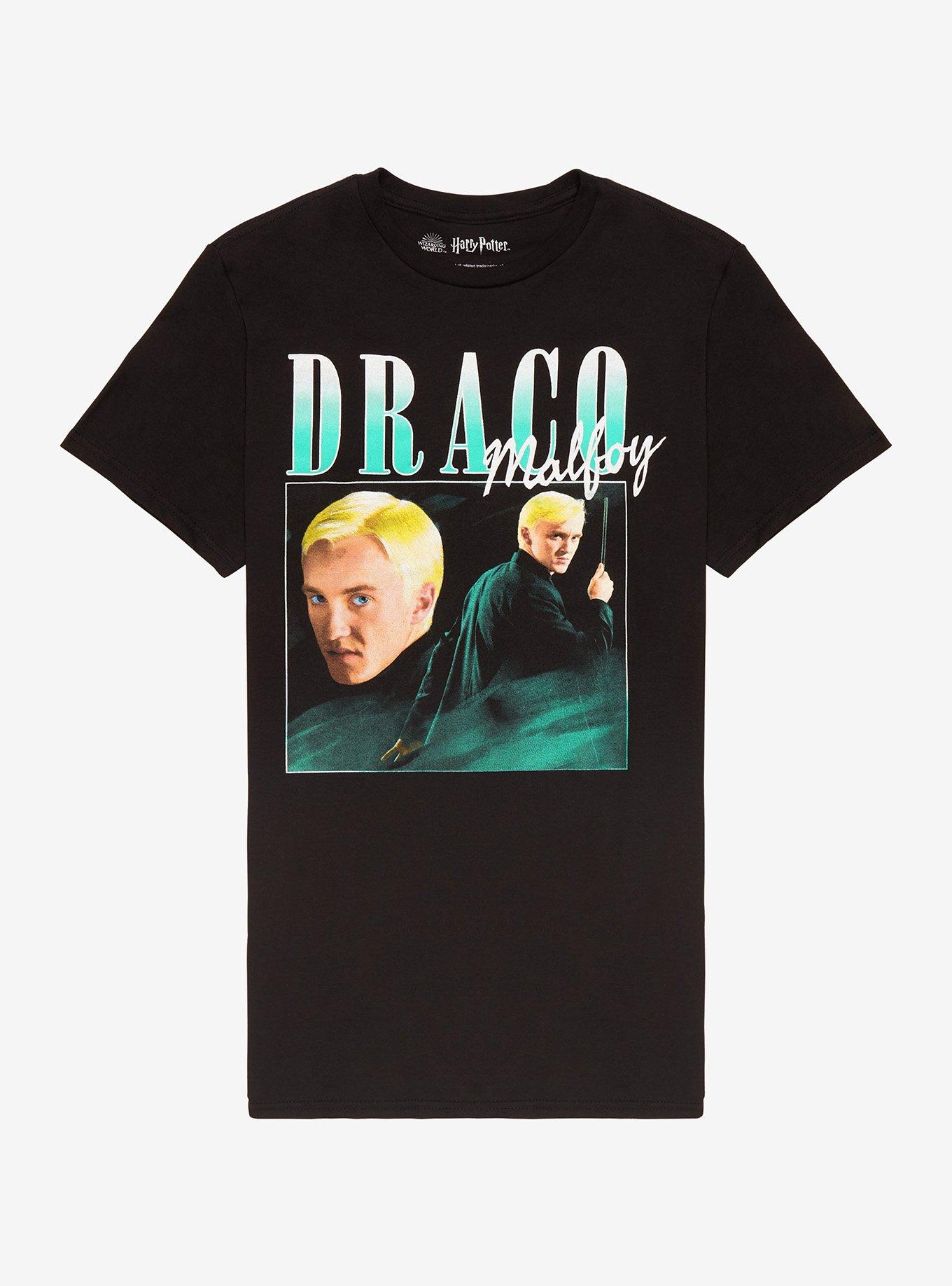 Harry Potter Draco Malfoy Bold T-Shirt, BLACK, hi-res