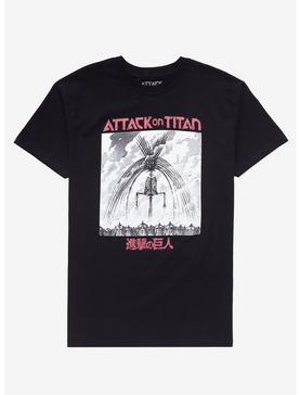 Attack On Titan The Rumbling Manga Panel T-Shirt, , hi-res