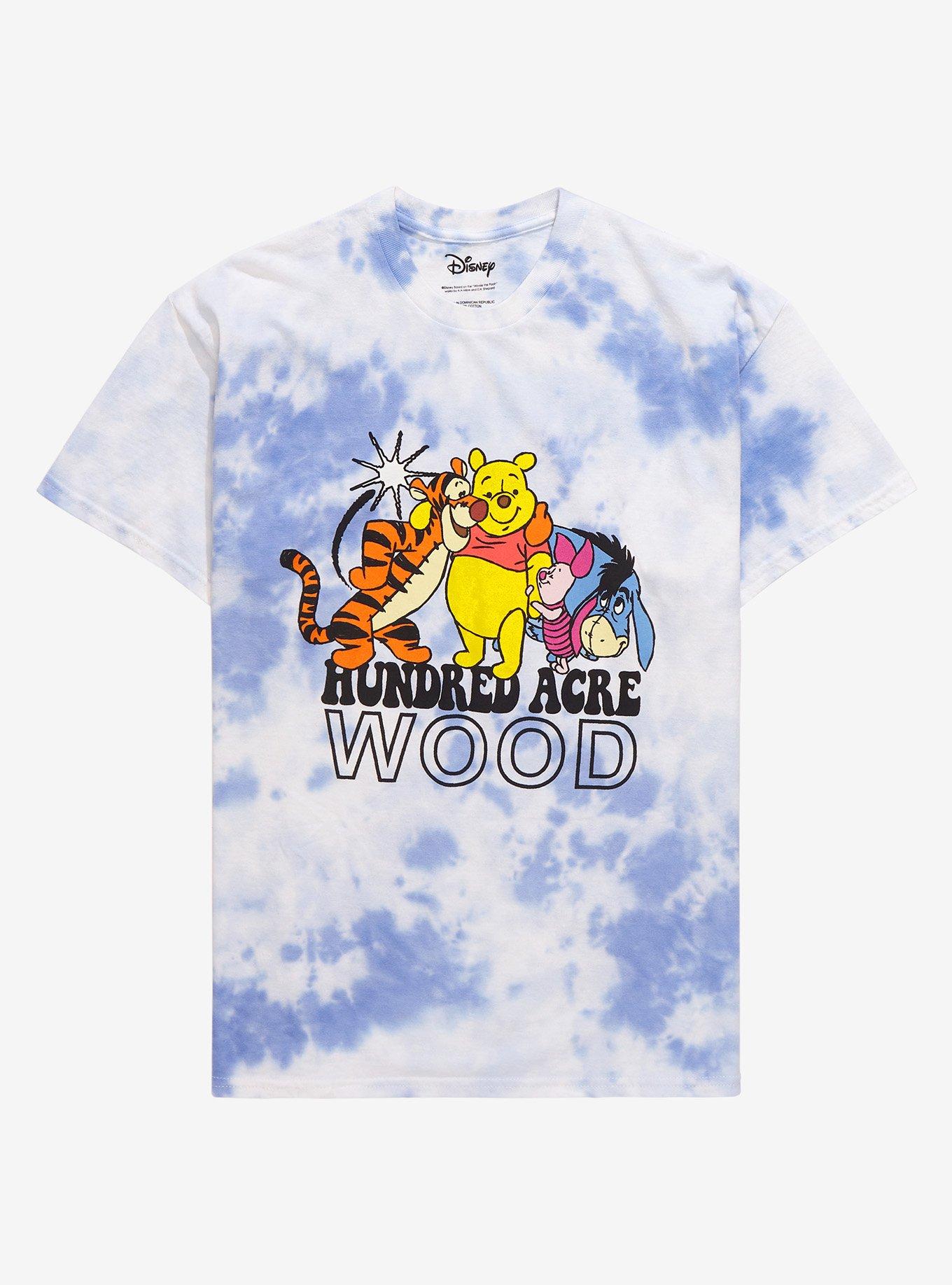 Disney Winnie the Pooh Group Portrait Tie-Dye T-Shirt - BoxLunch Exclusive, , hi-res