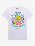 SpongeBob SquarePants Bikini Bottom Karate Choppers T-Shirt - BoxLunch Exclusive, BRIGHT WHITE, hi-res