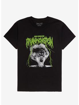 The Bride Of Frankenstein Metal Font T-Shirt, , hi-res