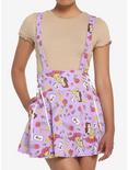 Disney Beauty And The Beast Roses Suspender Skirt, MULTI, hi-res