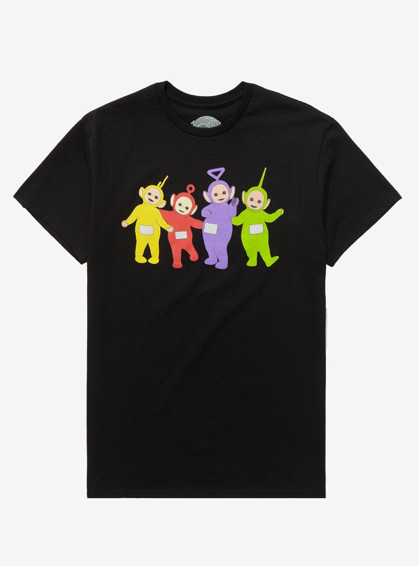 Teletubbies Group T-Shirt, BLACK, hi-res