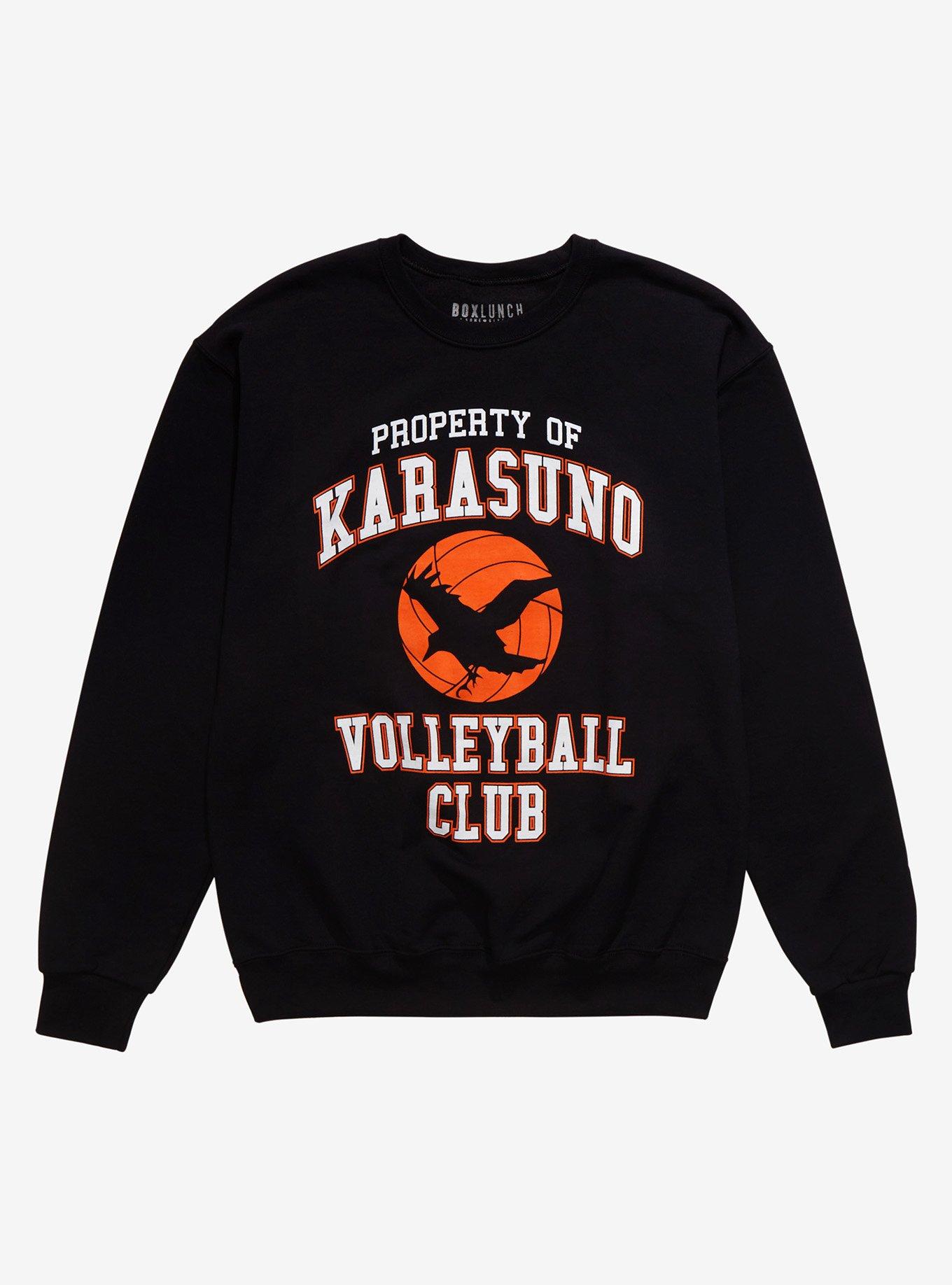 Karasuno volleyball crewneck new arrivals