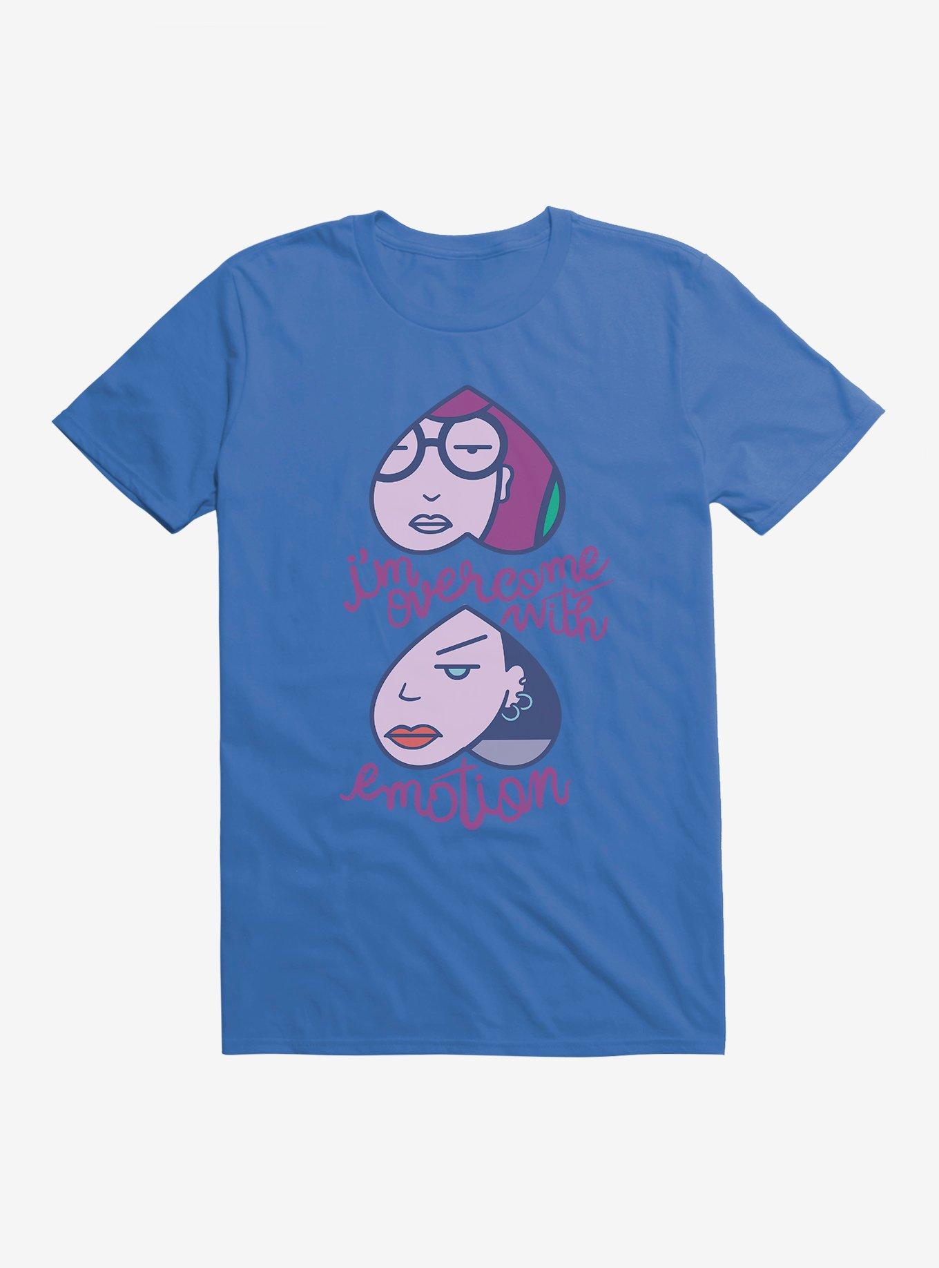 Daria Overcome With Emotion Bff Hearts T Shirt Hot Topic