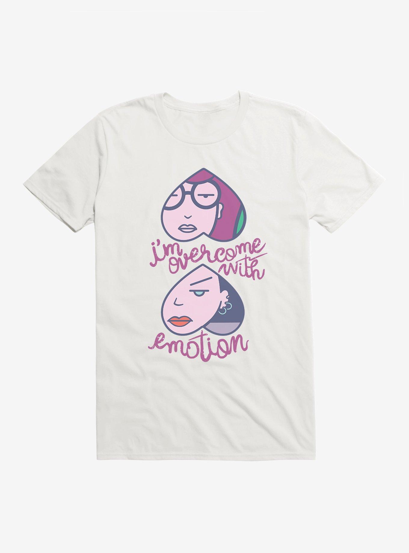 Daria Overcome with Emotion BFF Hearts T-Shirt