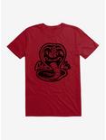 Cobra Kai Black And White Logo T-Shirt, INDEPENDENCE RED, hi-res