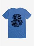 Cobra Kai Black And White Logo T-Shirt, ROYAL BLUE, hi-res